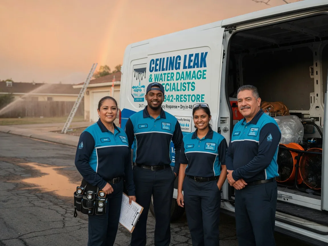 Ceiling Leak Cleanup company in Blue Mountain, MS